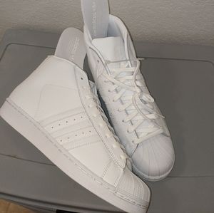 White Adidas Shell Toes